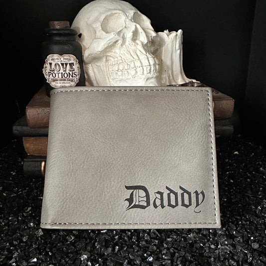 Daddy Gray Billfold Wallet