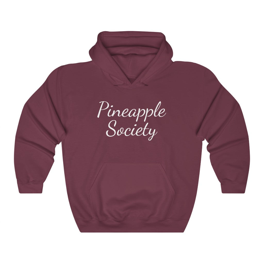 Pineapple Society Upsidedown Pineapple Unisex Heavy Blend Hoodie Sweatshirt