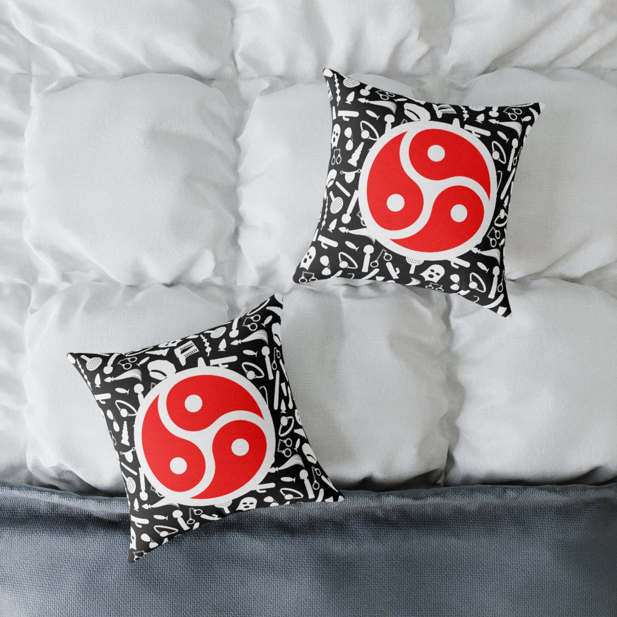 BDSM Spun Polyester Square Pillow