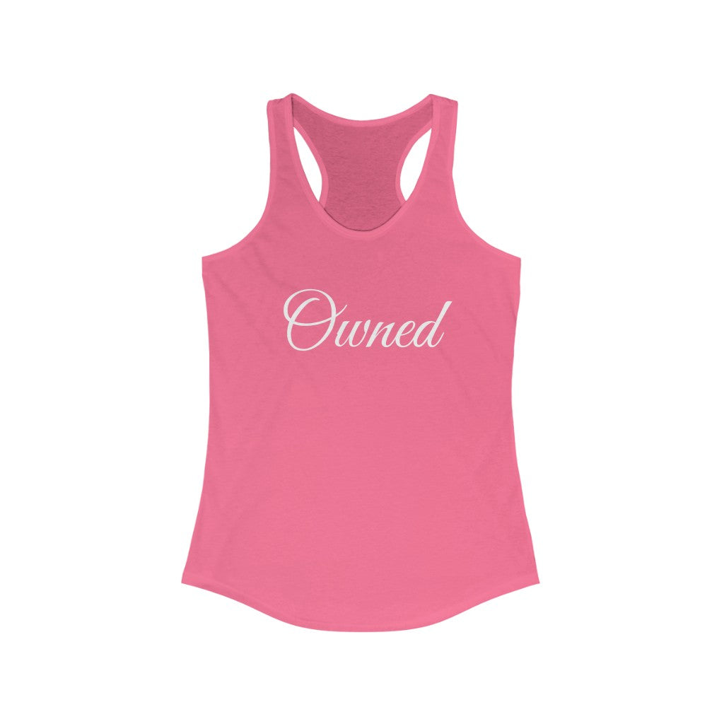 Owned Women's Ideal Racerback Tank Top