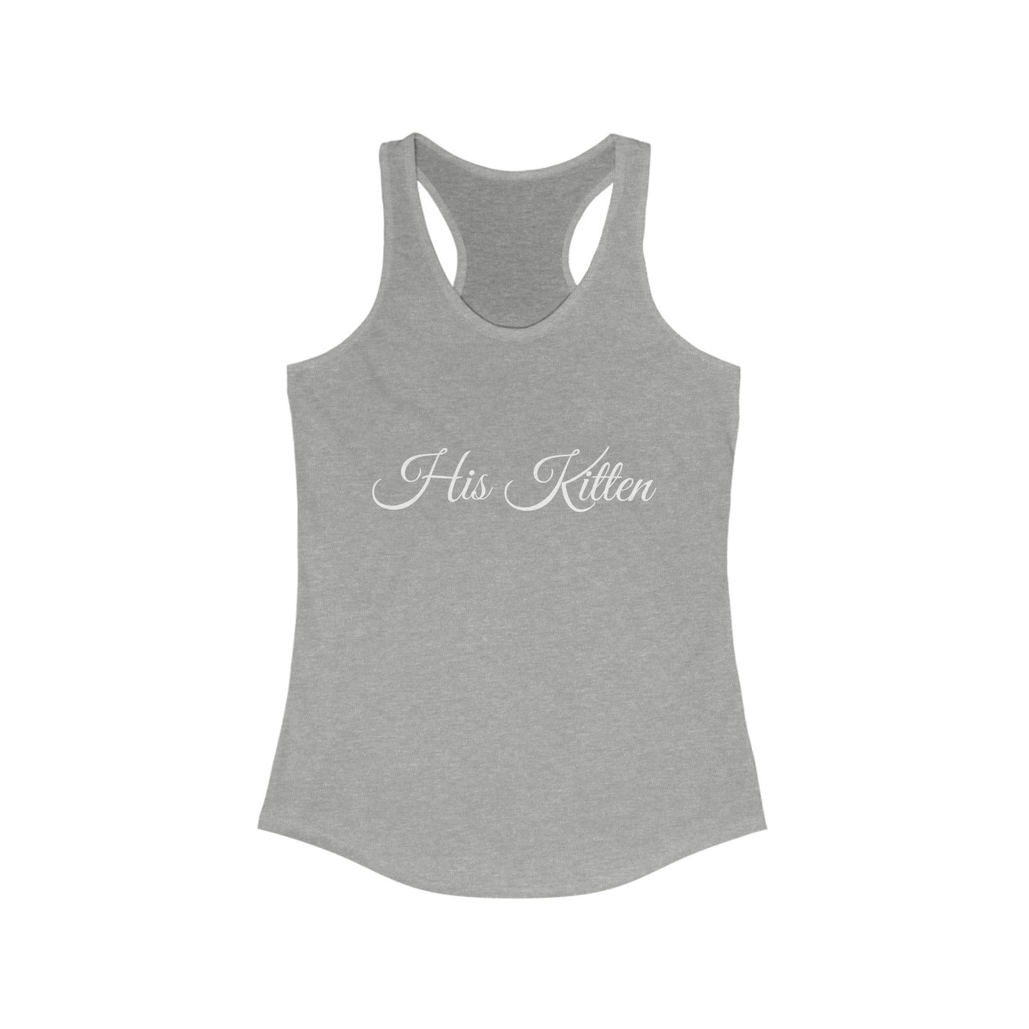 His Kitten Women's Ideal Racerback Tank