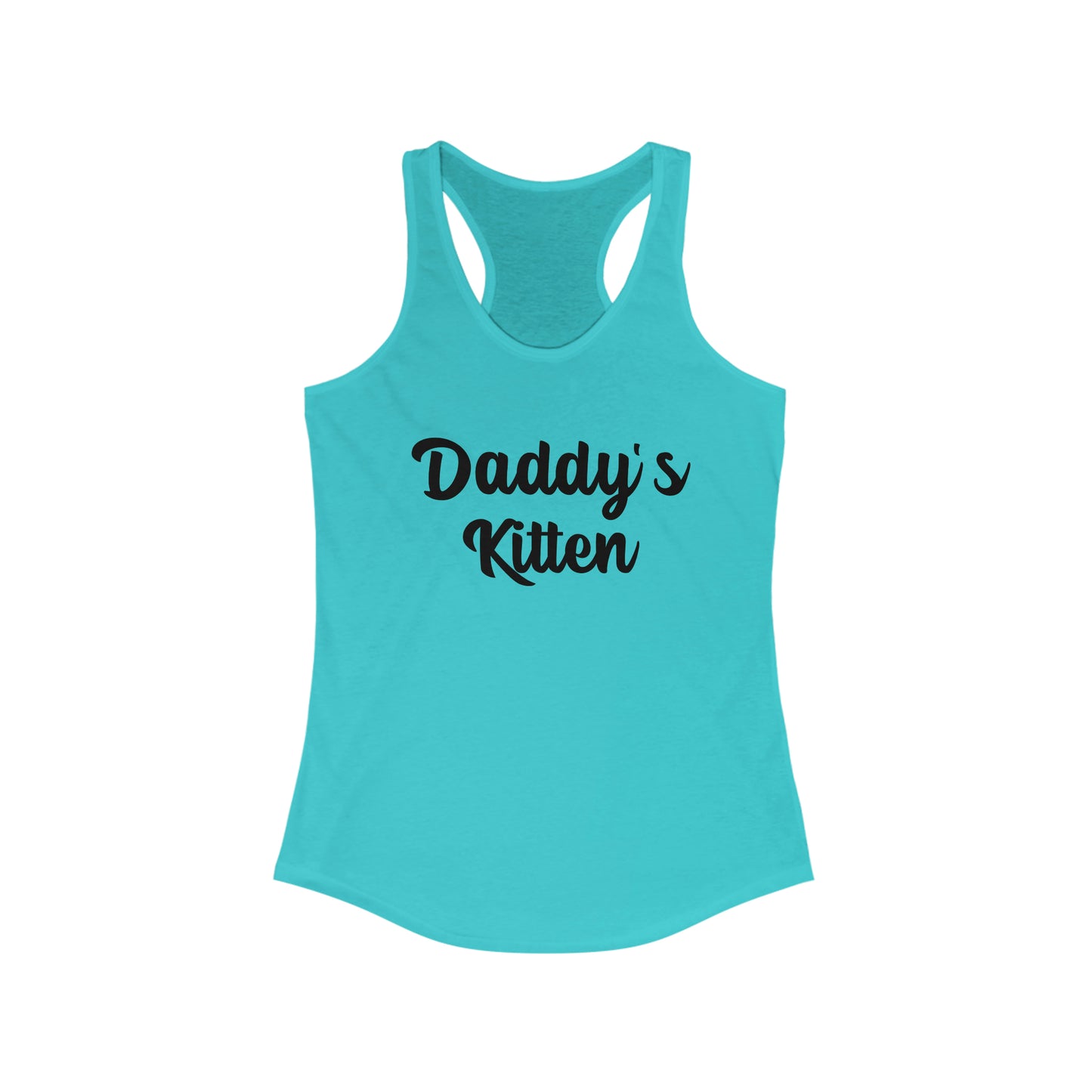 Daddy's Kitten Women's Ideal Racerback Tank