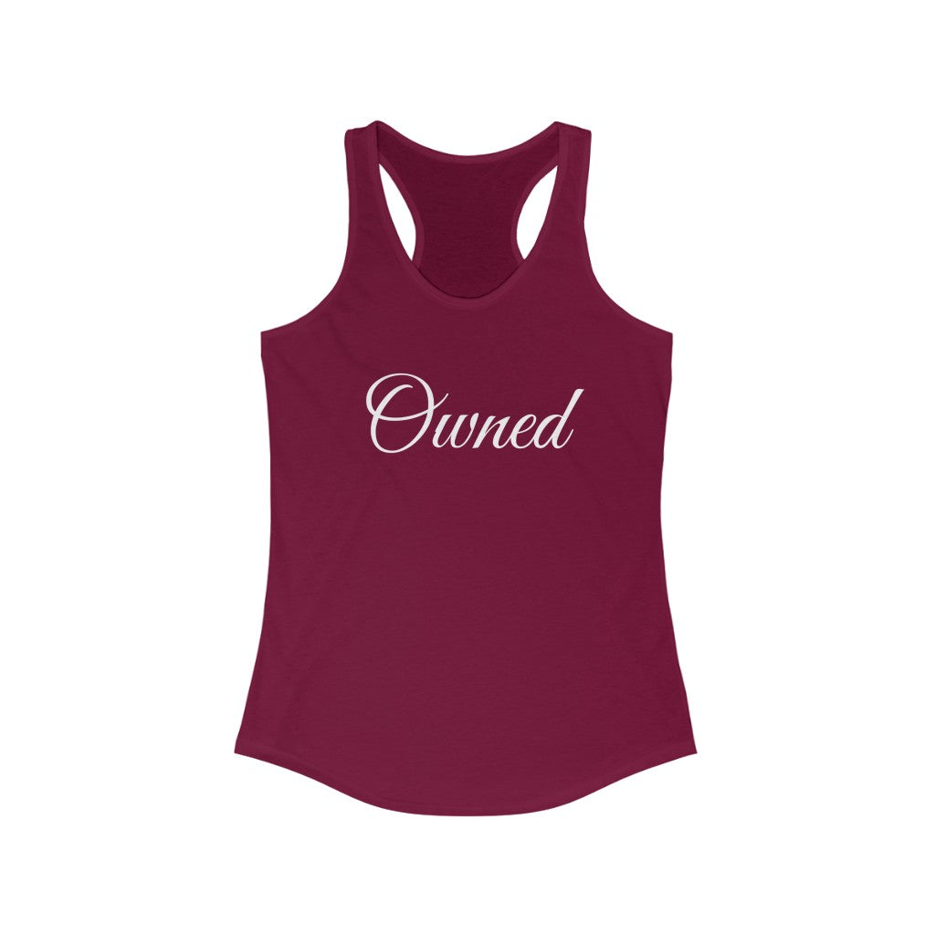 Owned Women's Ideal Racerback Tank Top