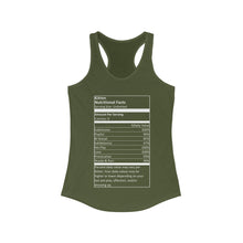 Laden Sie das Bild in den Galerie-Viewer, Kitten Nutritional Facts Women&#39;s Ideal Racerback Tank
