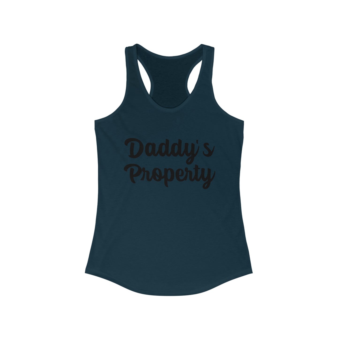 Daddy's Property Women's Ideal Racerback Tank Top