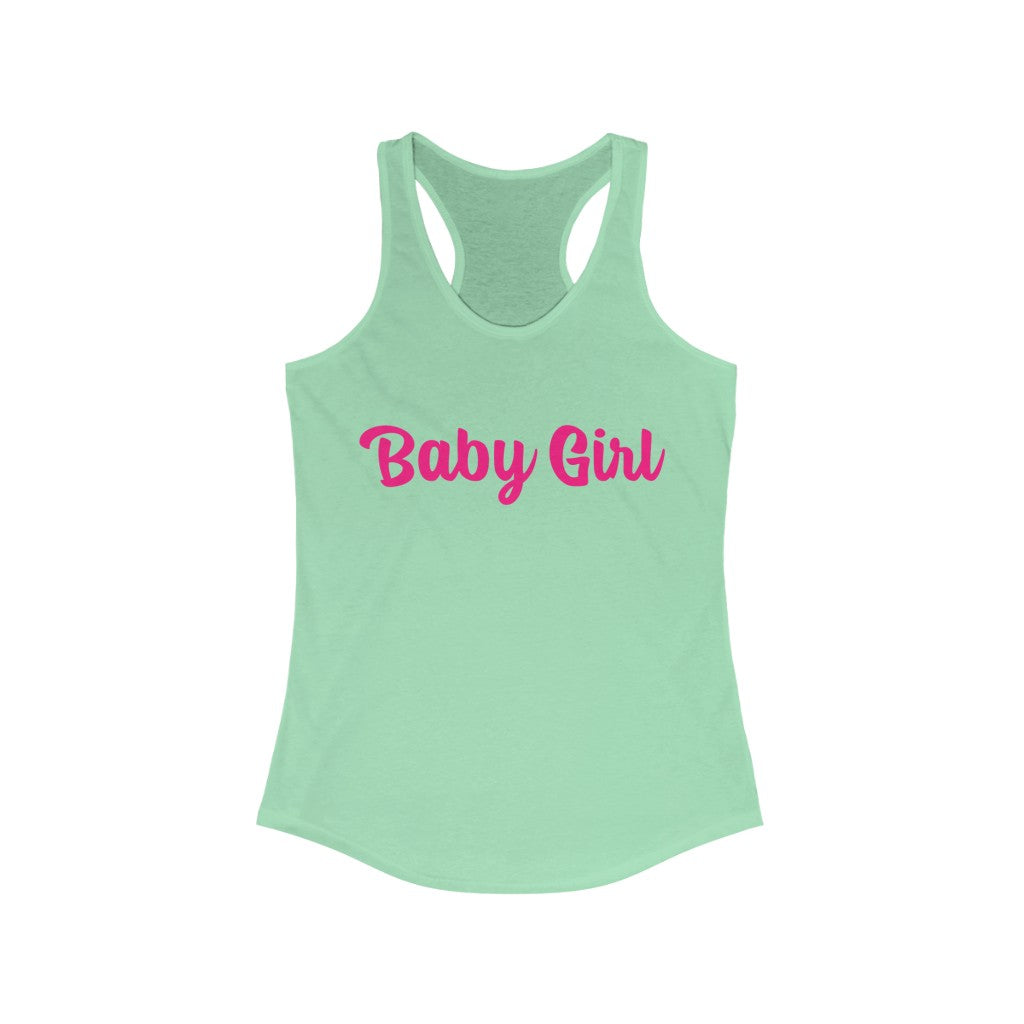 Baby Girl Women's Ideal Racerback Tank