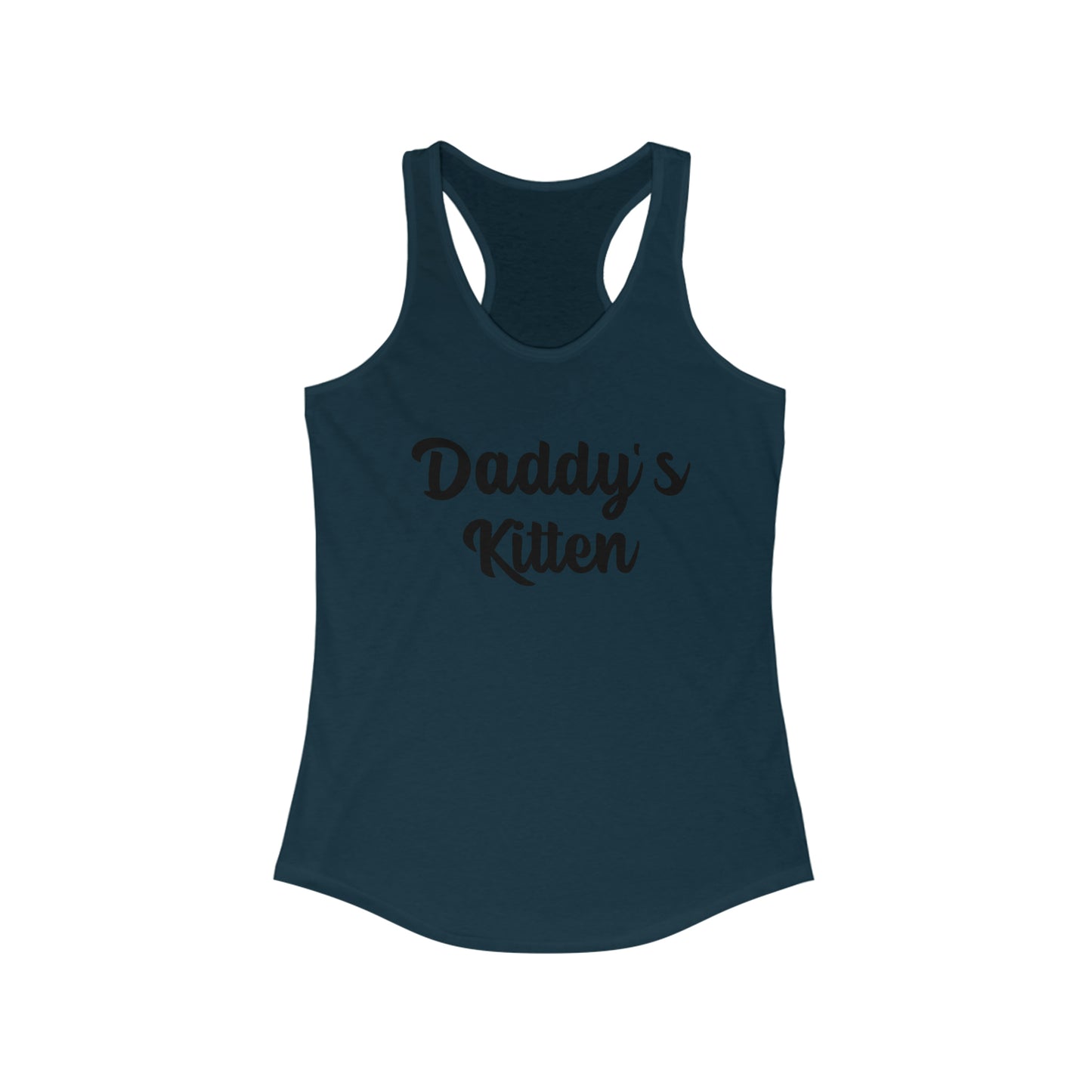 Daddy's Kitten Women's Ideal Racerback Tank