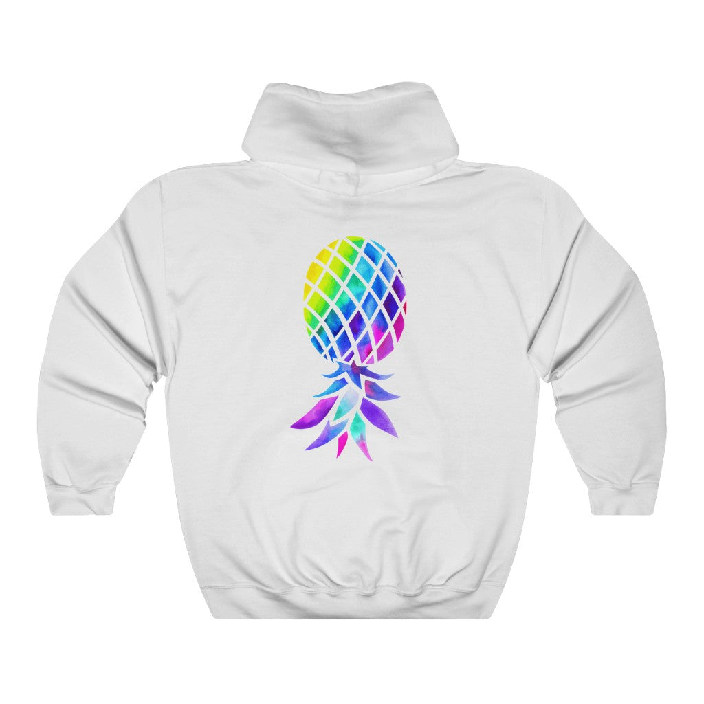 Pineapple Society Upsidedown Pineapple Unisex Heavy Blend Hoodie Sweatshirt