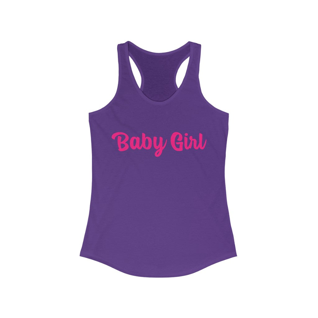 Baby Girl Women's Ideal Racerback Tank