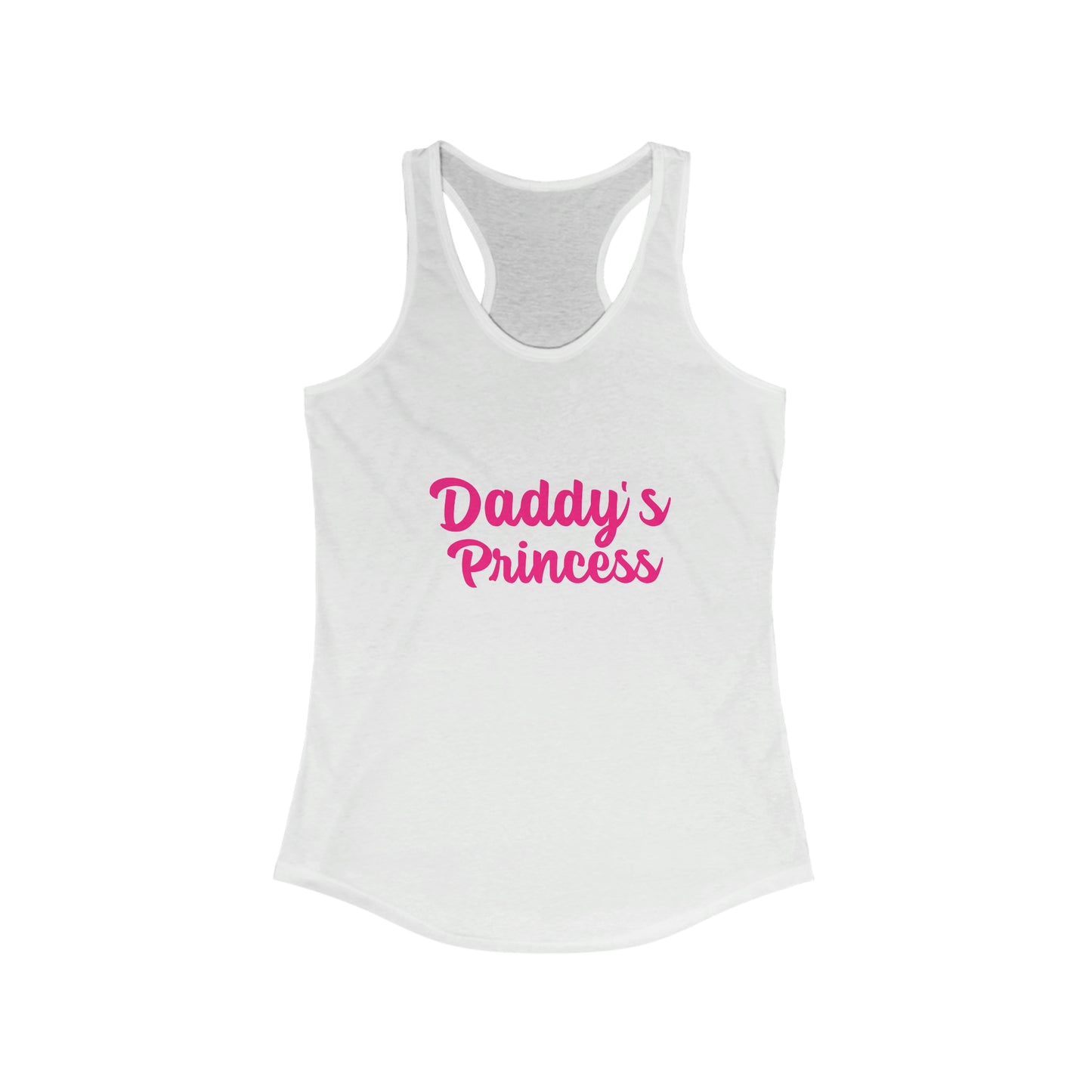 Daddy's Princess Women's Ideal Racerback Tank