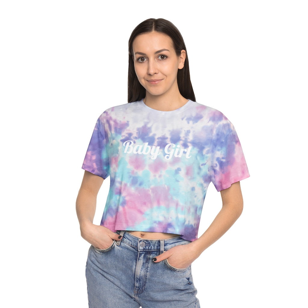 Baby Girl Women's Tie-Dye Crop Tee