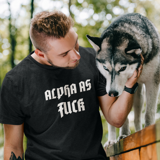 Alpha As Fuck Short-Sleeve Unisex Tee Shirt