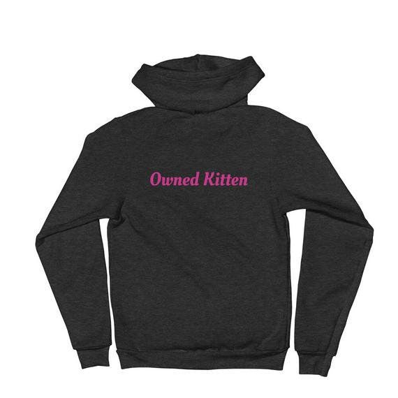 Owned Kitten Zip Up Hoodie