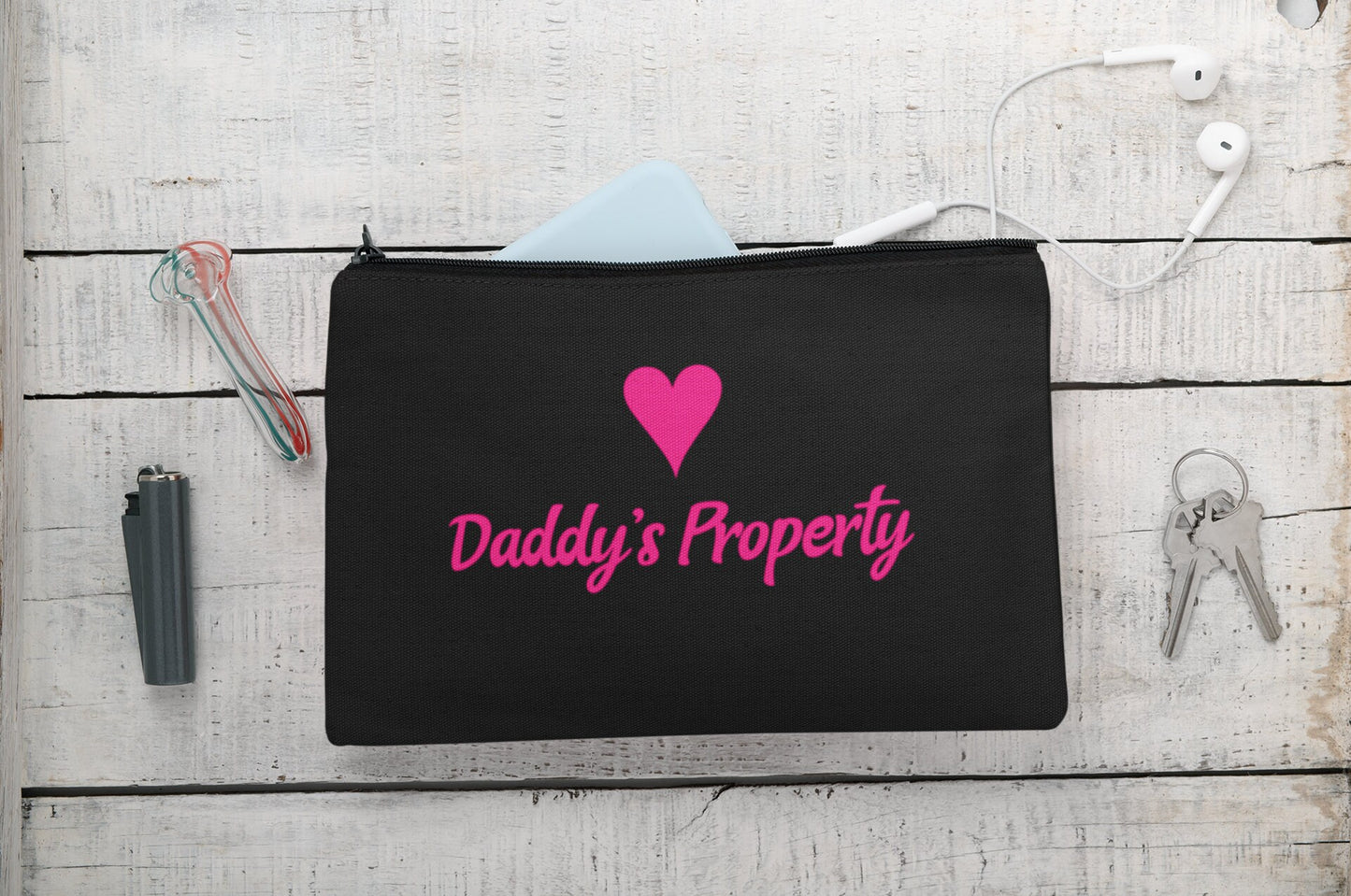 Pochette pour accessoires de propriété de papa