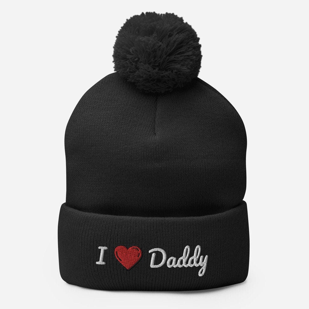 I "Heart" Daddy Pom-Pom Beanie