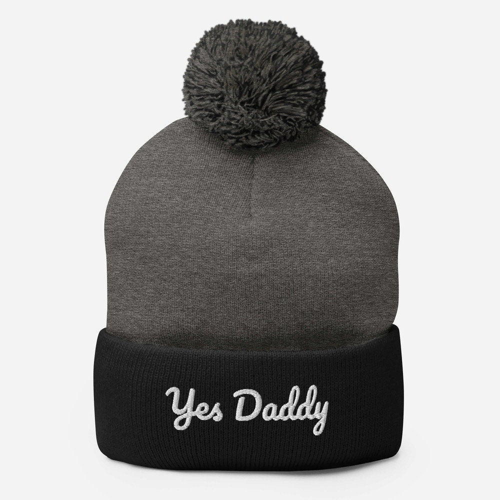 Yes Daddy Pom-Pom Beanie