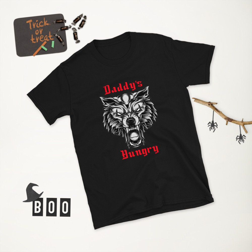 Daddy's Hungry Short-Sleeve Unisex BDSM T-Shirt