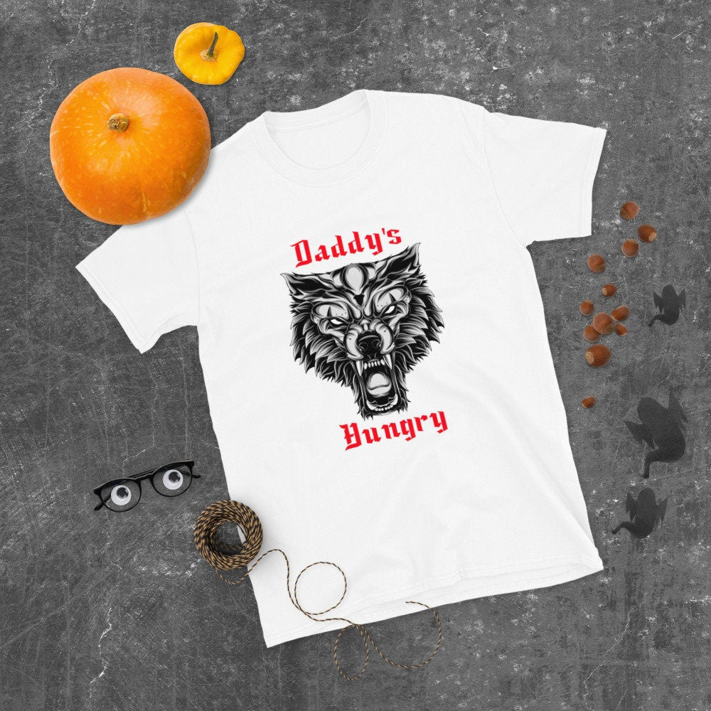 Daddy's Hungry Short-Sleeve Unisex BDSM T-Shirt