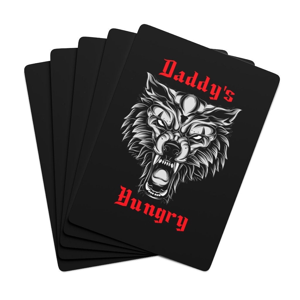 Daddy's Hungry Custom BDSM Poker Cards