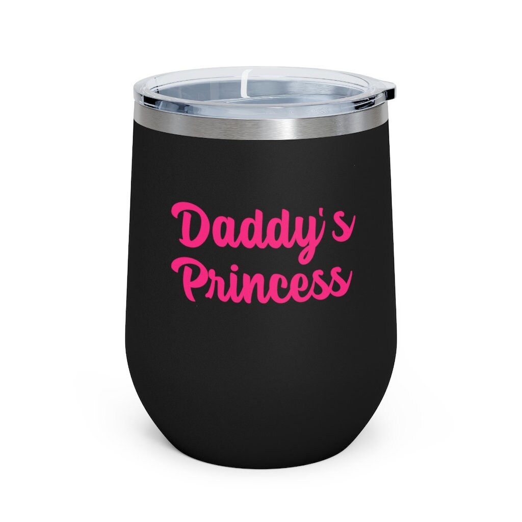 Verre à vin isotherme Daddy's Princess, 12 oz