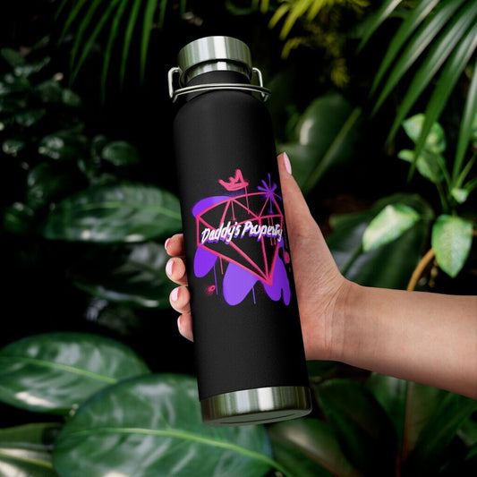 Daddy's Property Graffiti 22oz Vacuum Insulated Water Bottle