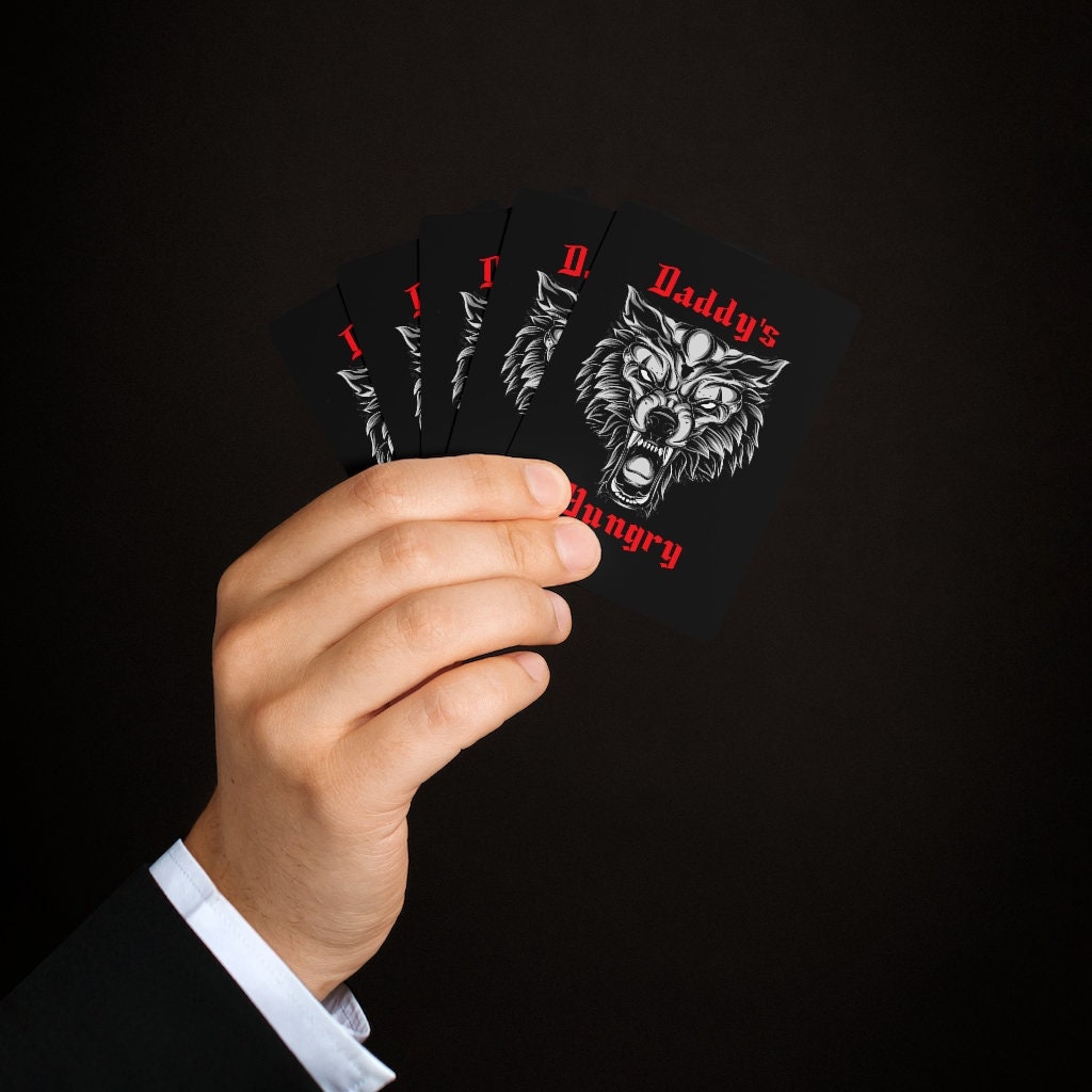 Daddy's Hungry Custom BDSM Poker Cards