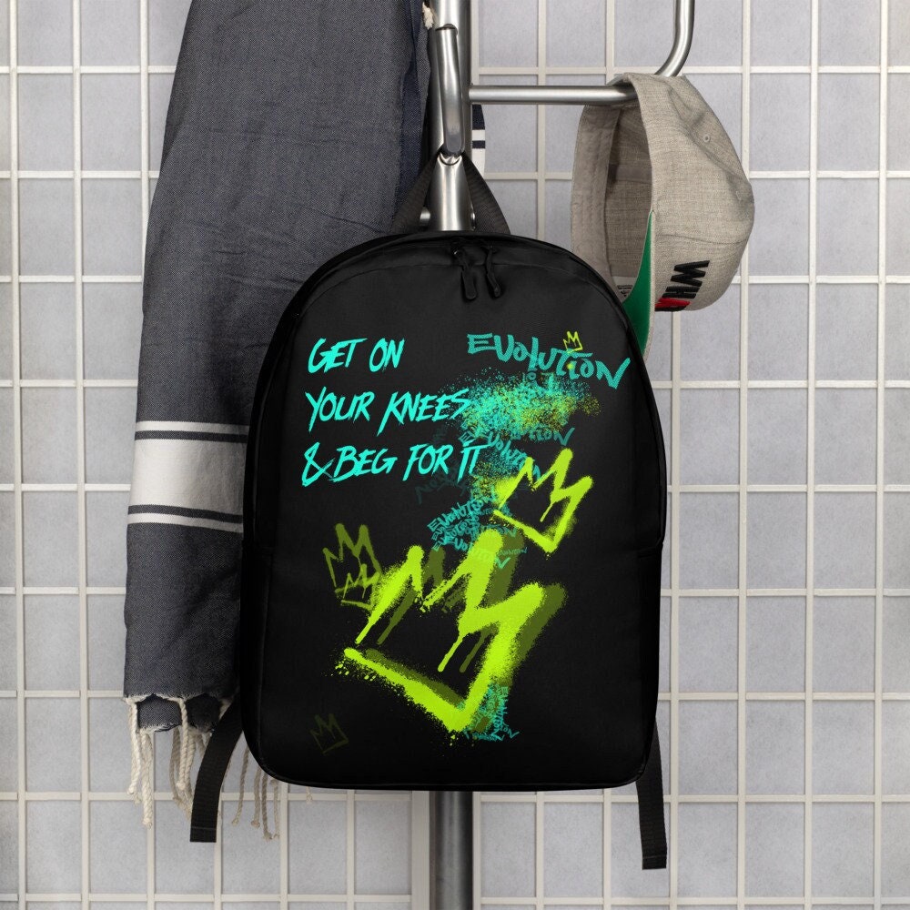 Get On Your Knees and Beg Graffiti Backpack