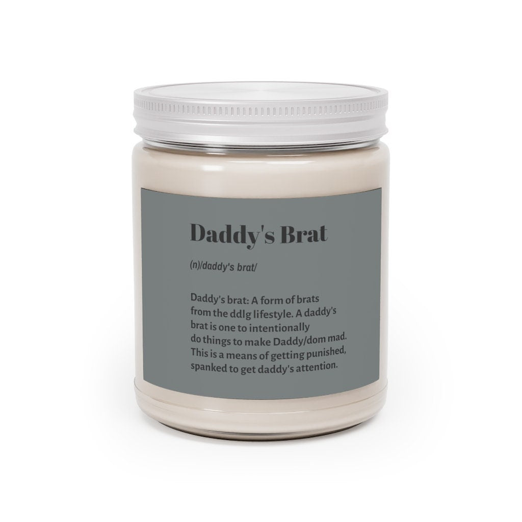 Daddy's Brat Aromatherapy Candles, 9oz