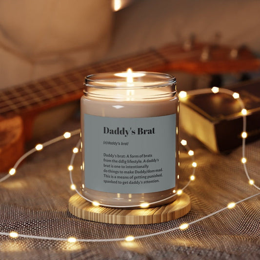 Daddy's Brat Aromatherapy Candles, 9oz