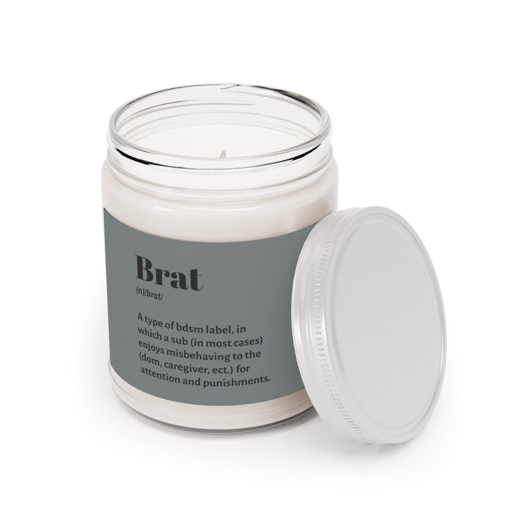 BDSM Brat Aromatherapy Candles, 9oz