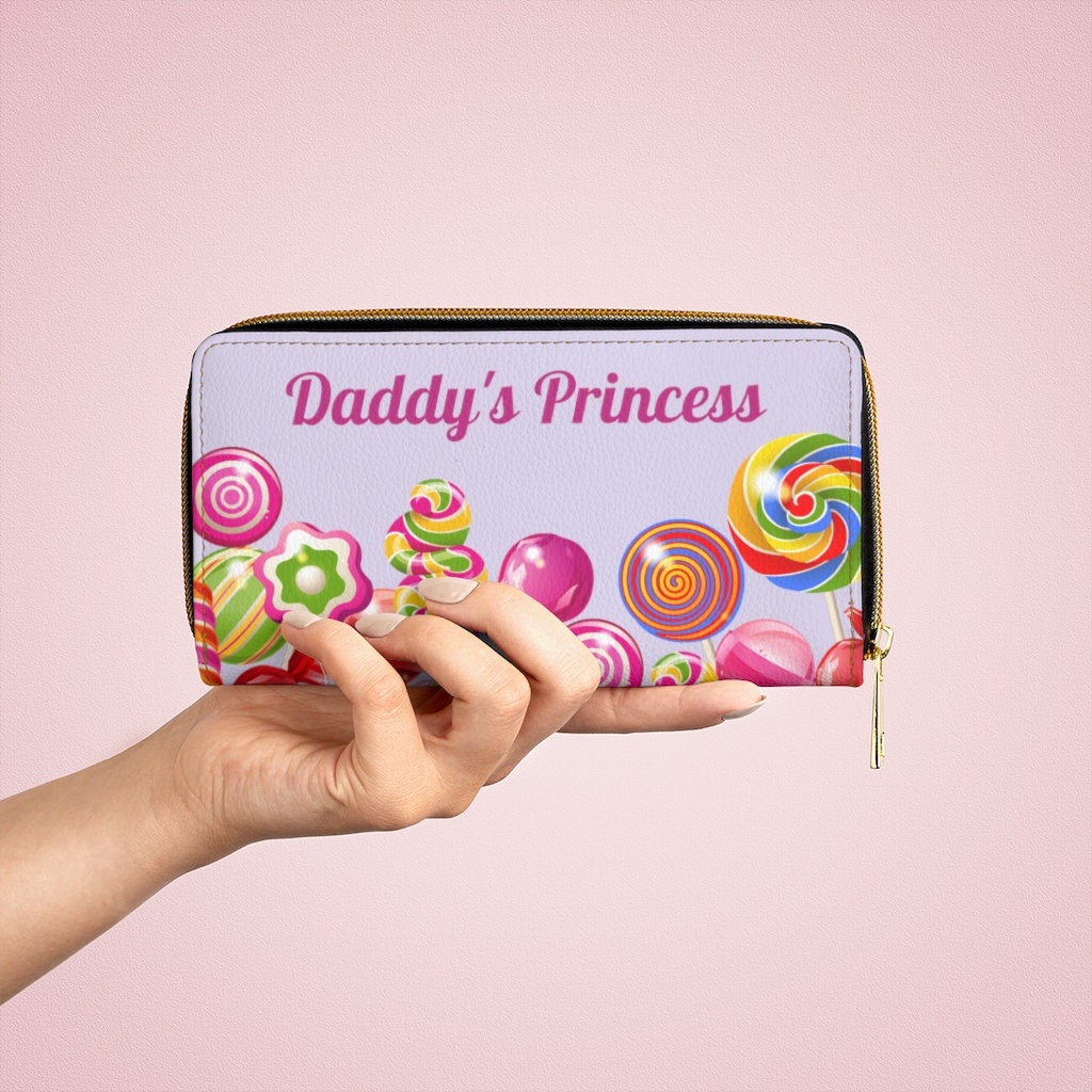 Daddy's Princess Zipper Wallet