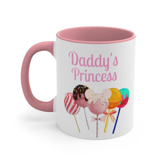 Daddy's Princess Lollipop Accent Coffee Mug, 11oz