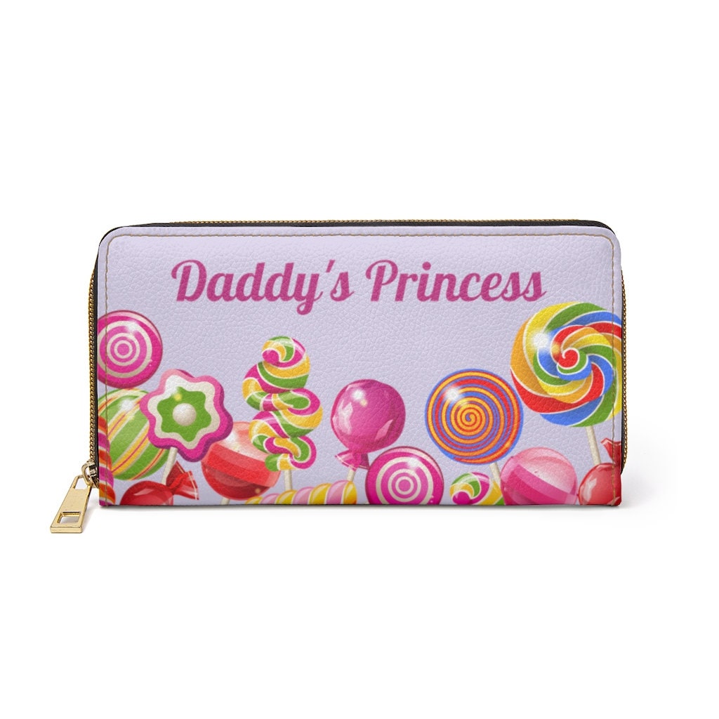 Daddy's Princess Zipper Wallet