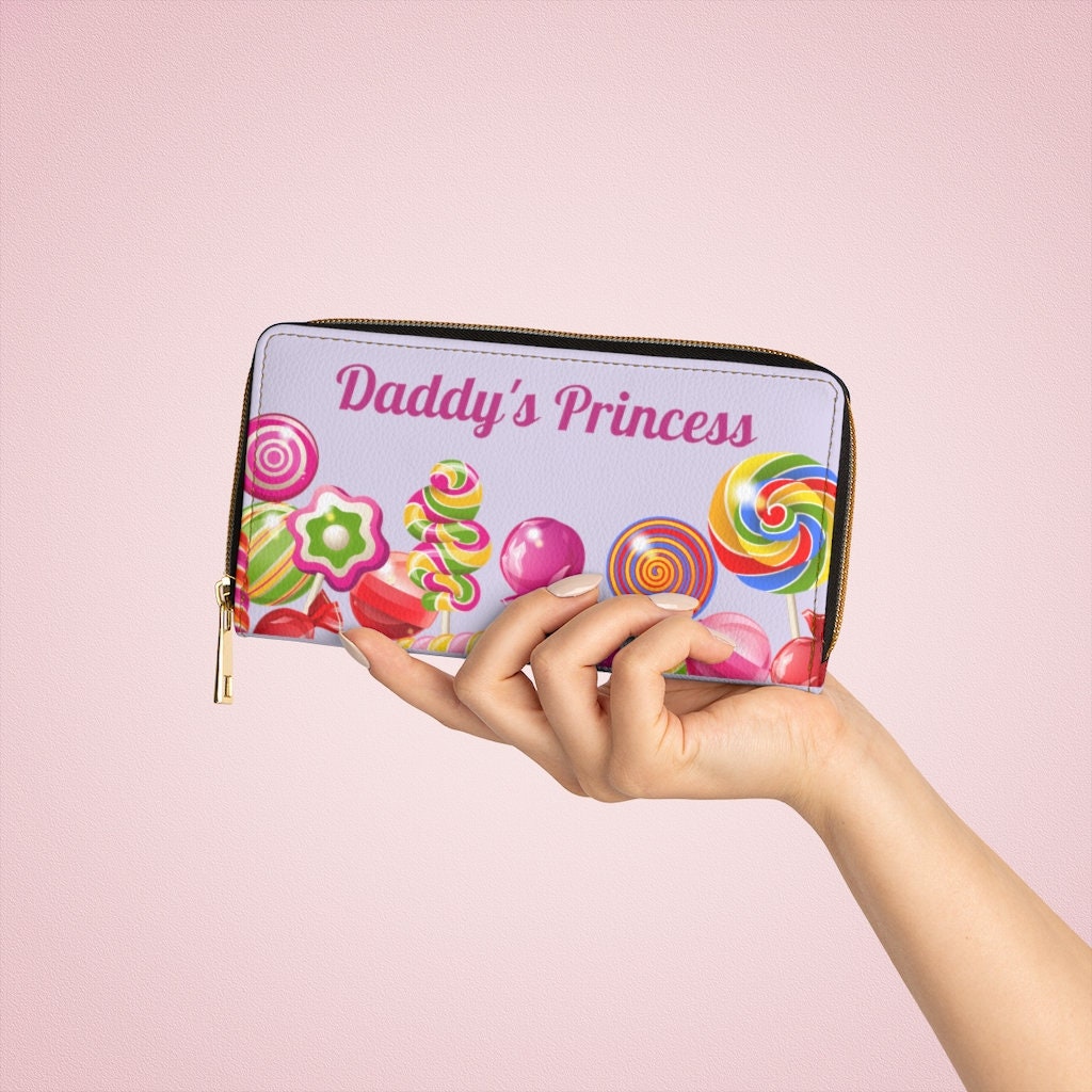 Daddy's Princess Zipper Wallet