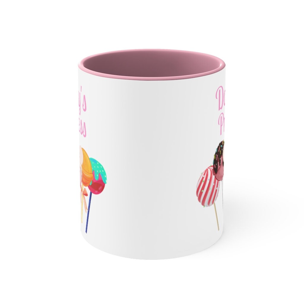 Daddy's Princess Lollipop Accent Coffee Mug, 11oz