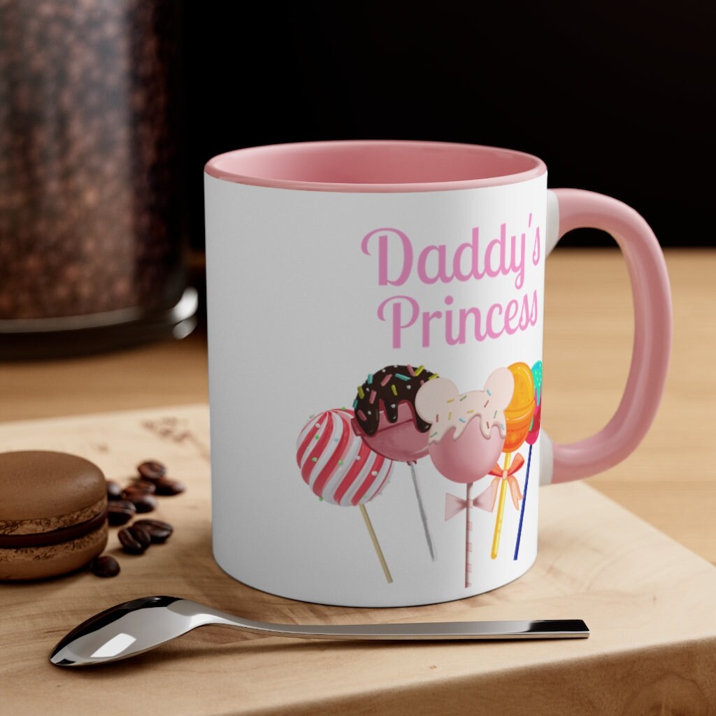 Daddy's Princess Lollipop Accent Coffee Mug, 11oz