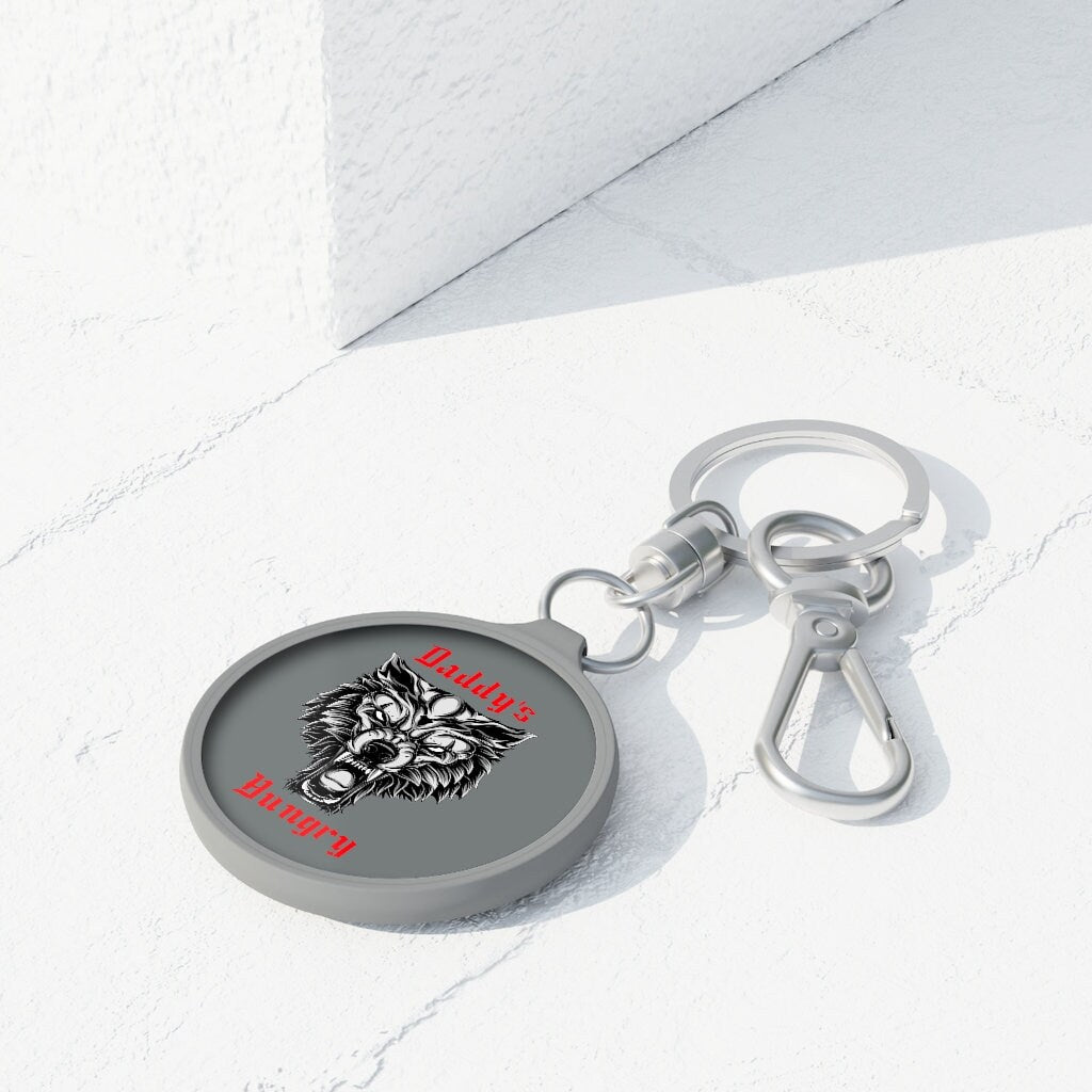 Daddy's Hungry BDSM Keyring Tag