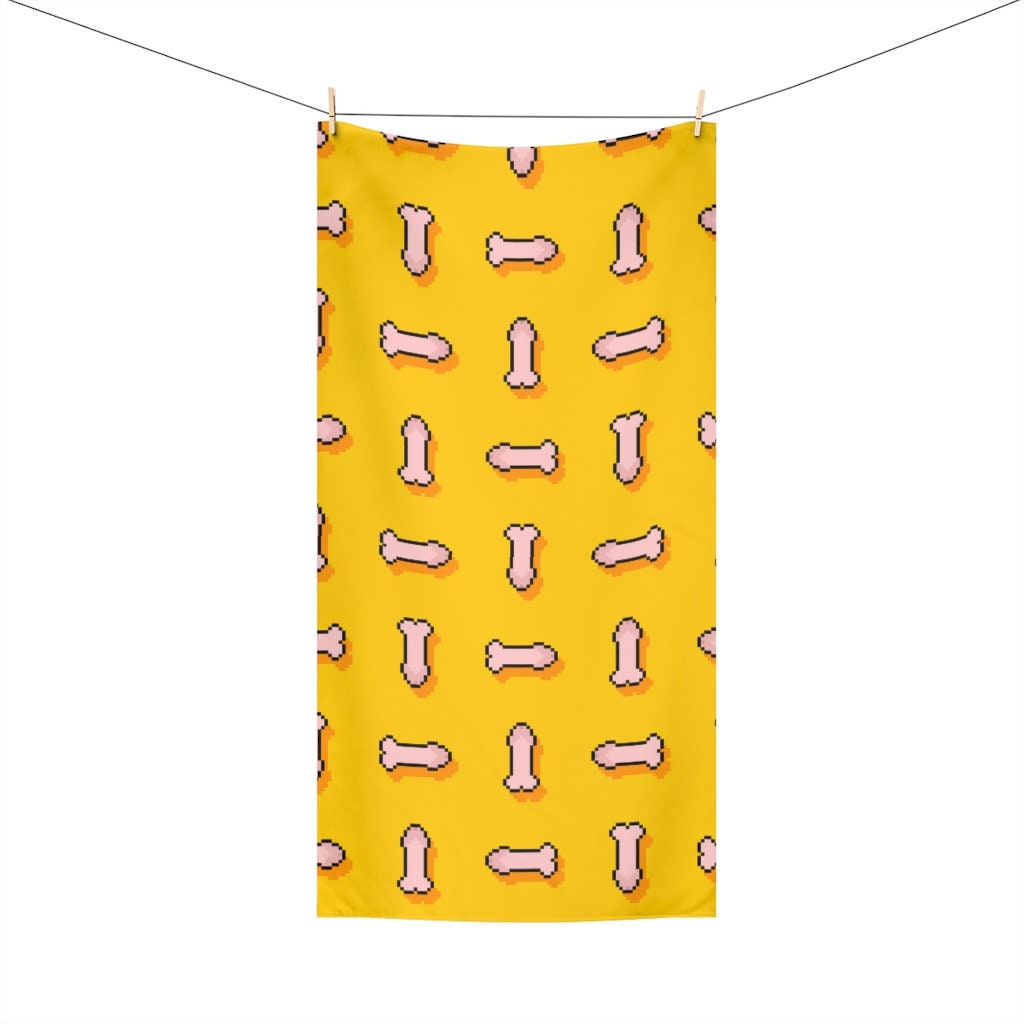 Penis Standard Beach Towel, 30x60