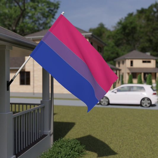 Bi Pride House Flag