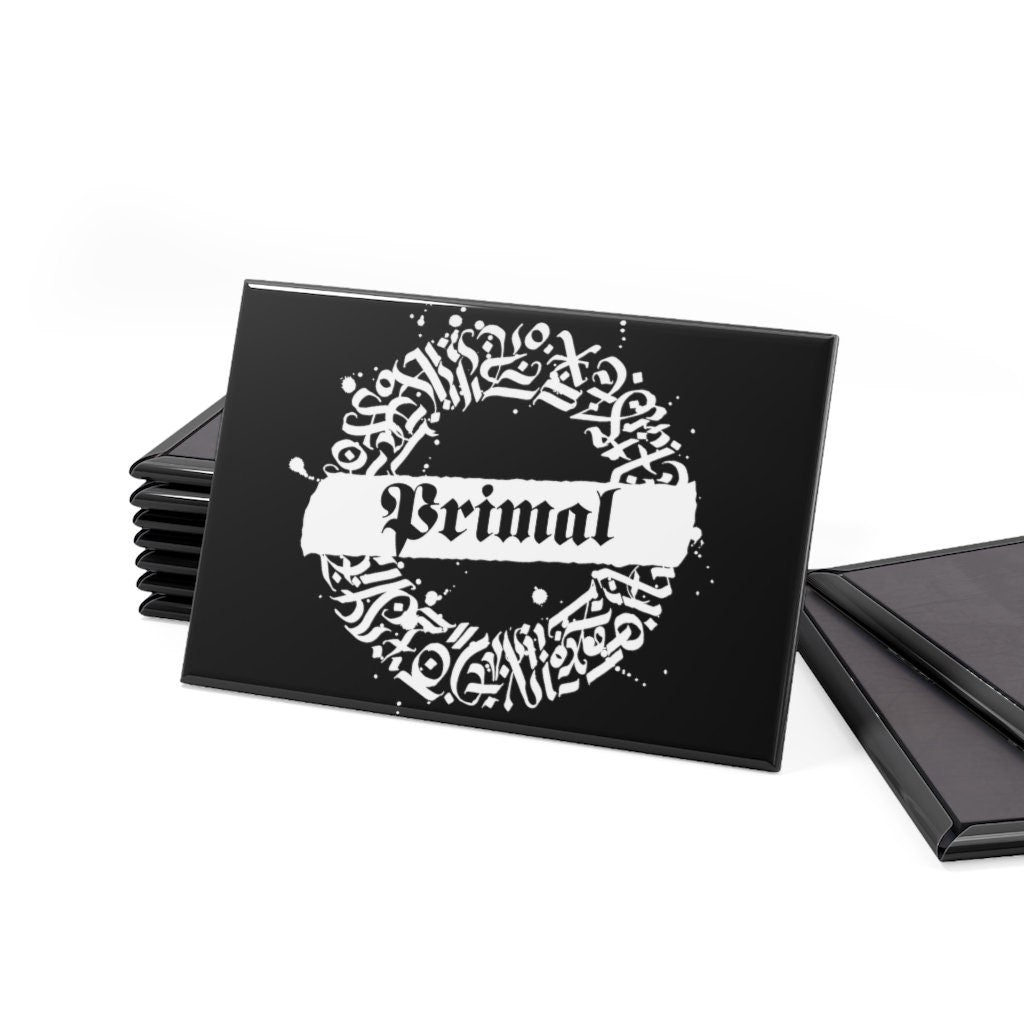 Primal BDSM Button Magnet, Rectangle (1 & 10 pcs)