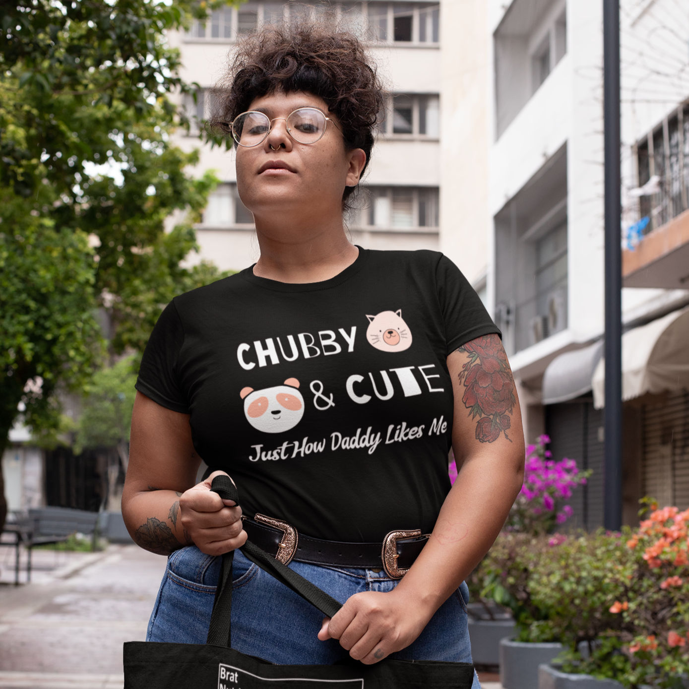 Chubby & Cute, Just How Daddy Likes Me Short-Sleeve Unisex T-Shirt