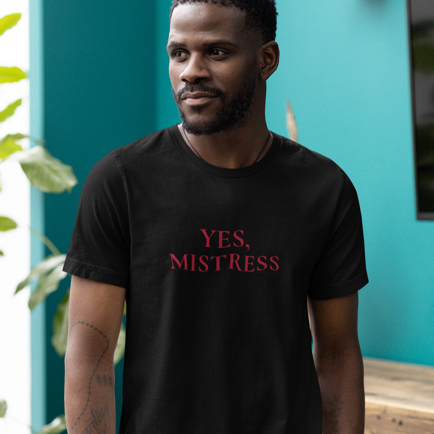 Yes, Mistress Short-Sleeve Unisex Heavy Cotton Tee Shirt