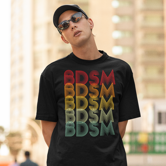 BDSM Retro Unisex Heavy Cotton Tee