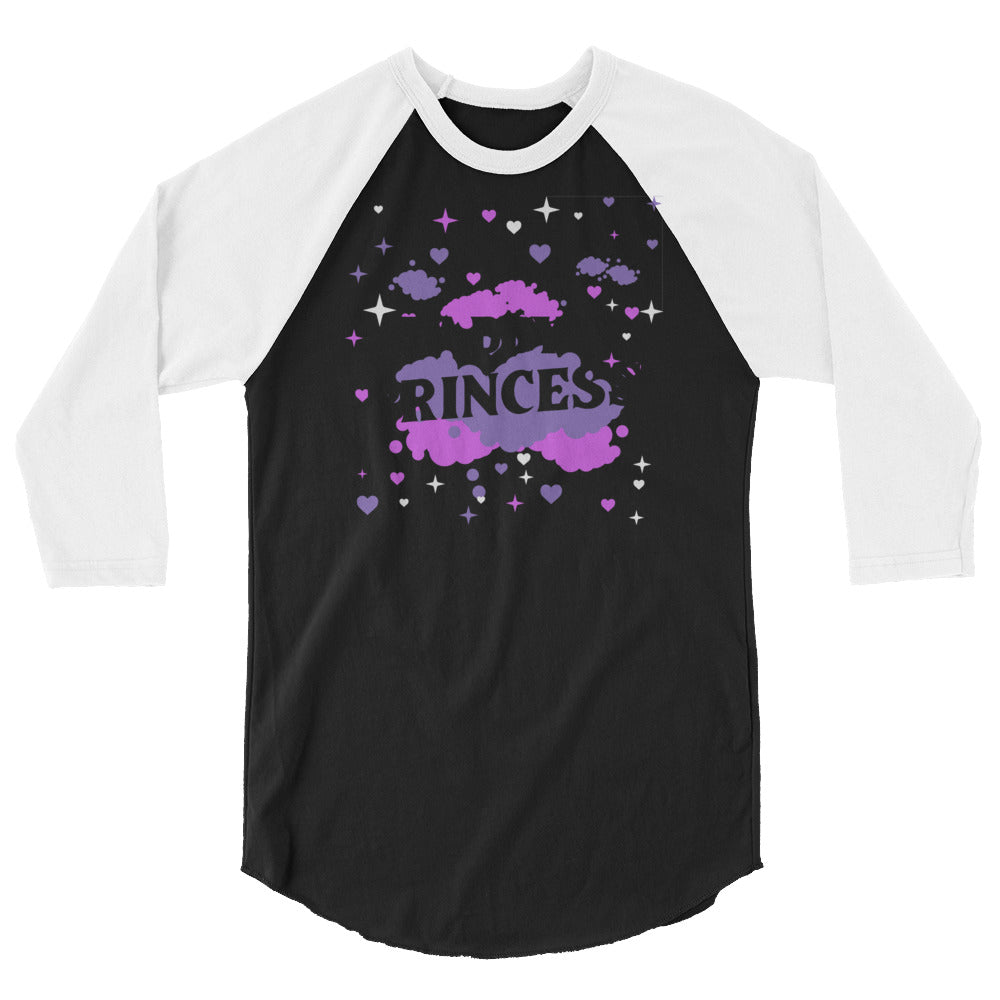 Daddy's Princess 3/4 Sleeve Raglan Shirt