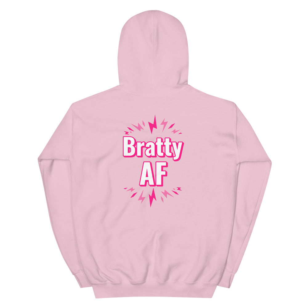 Bratty AF Pull Over Unisex Hoodie