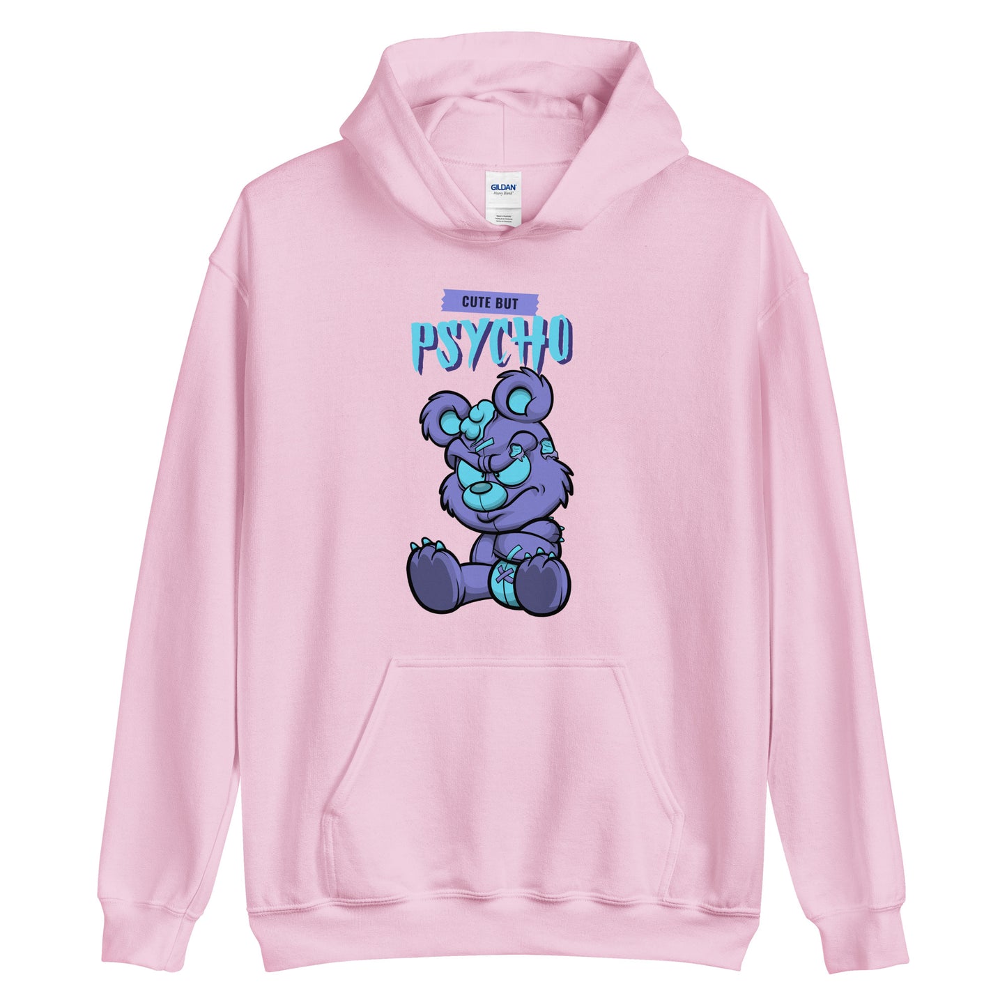 Cute But Psycho Unisex Pullover Hoodie