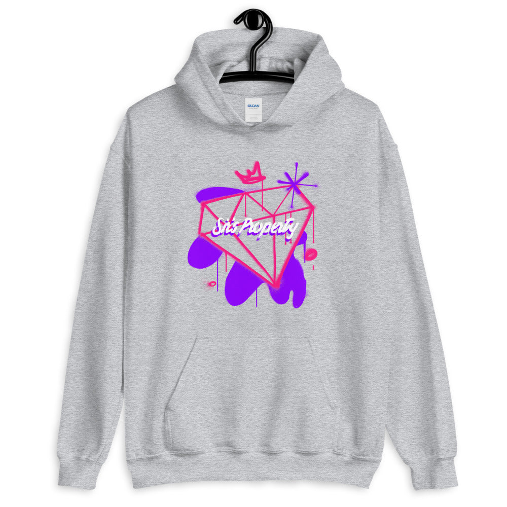 Sir's Property Graffiti Unisex Pullover Hoodie