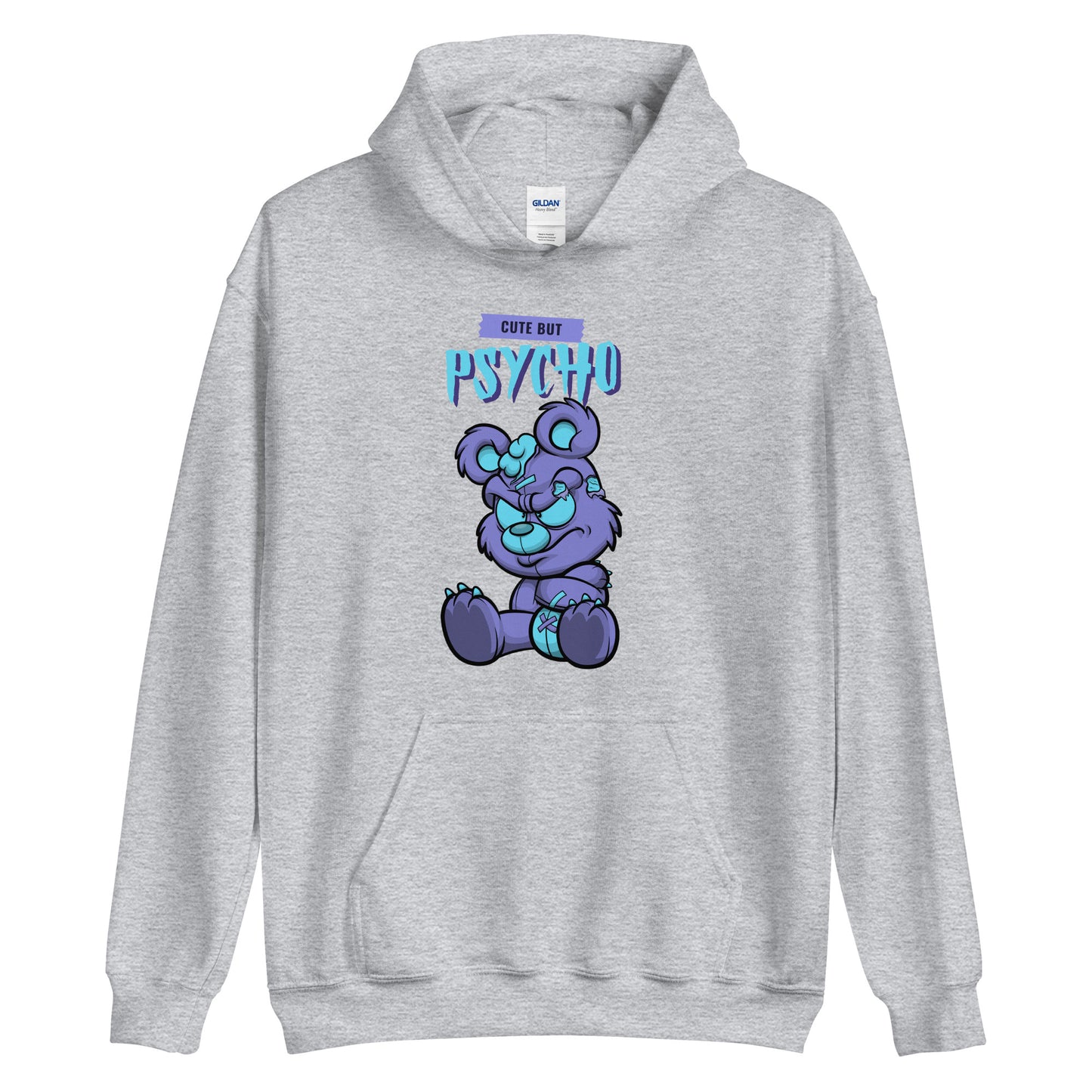 Cute But Psycho Unisex Pullover Hoodie