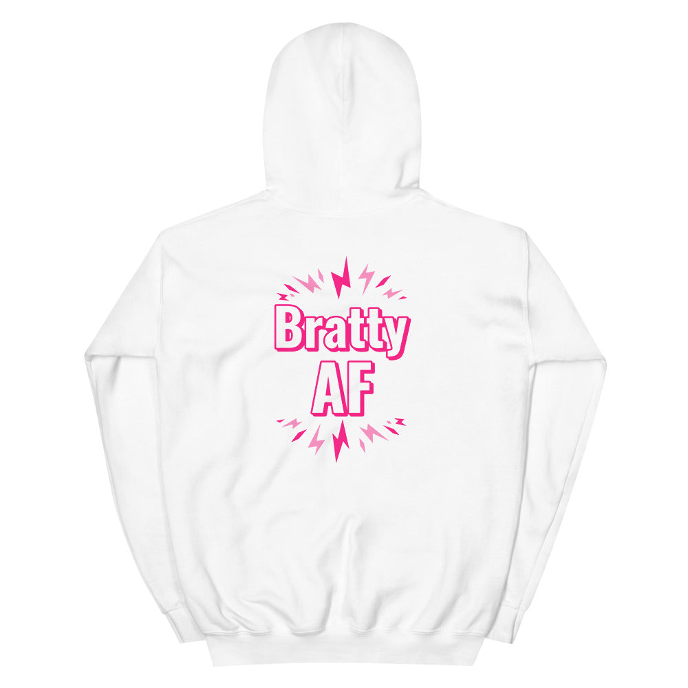 Bratty AF Pull Over Unisex Hoodie