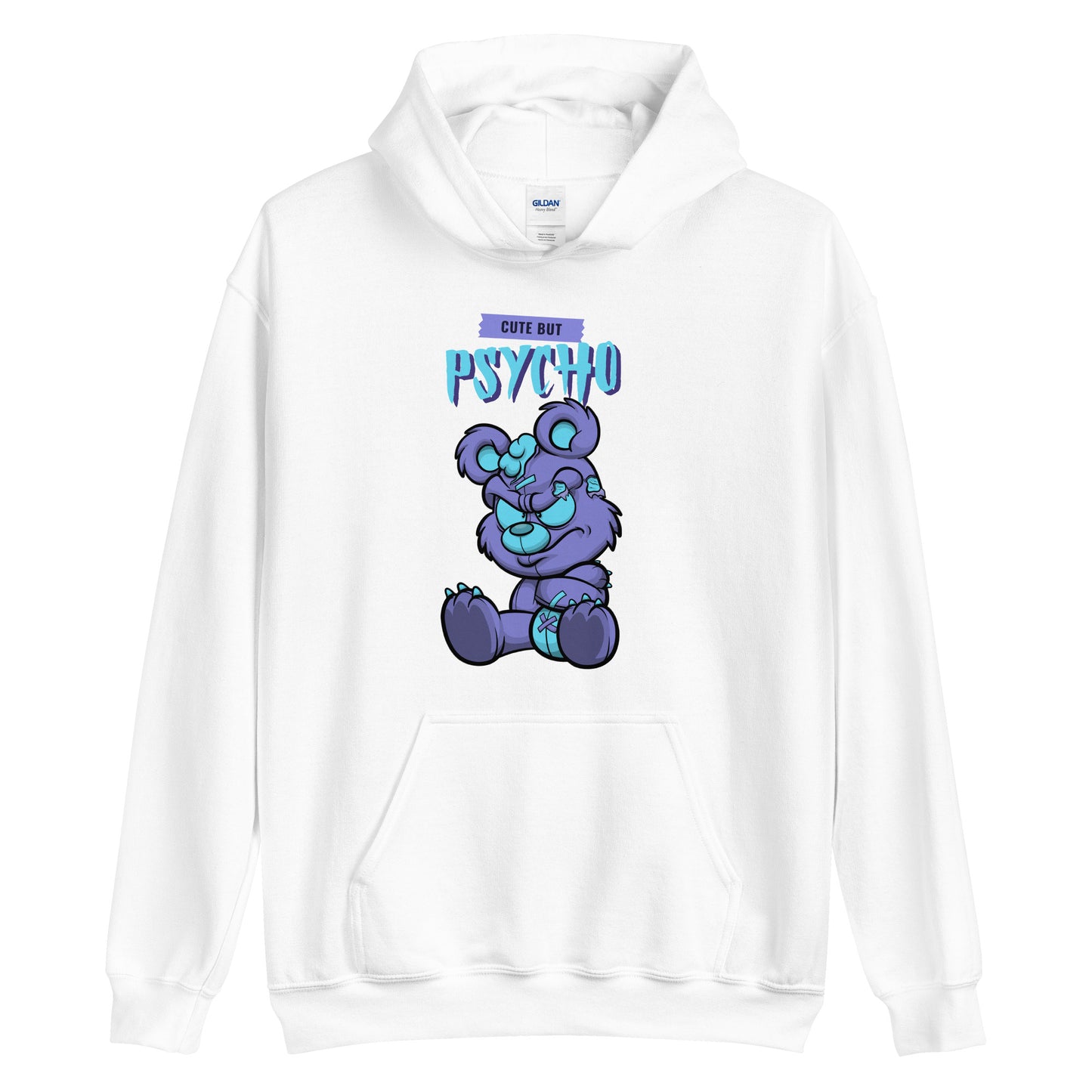 Cute But Psycho Unisex Pullover Hoodie